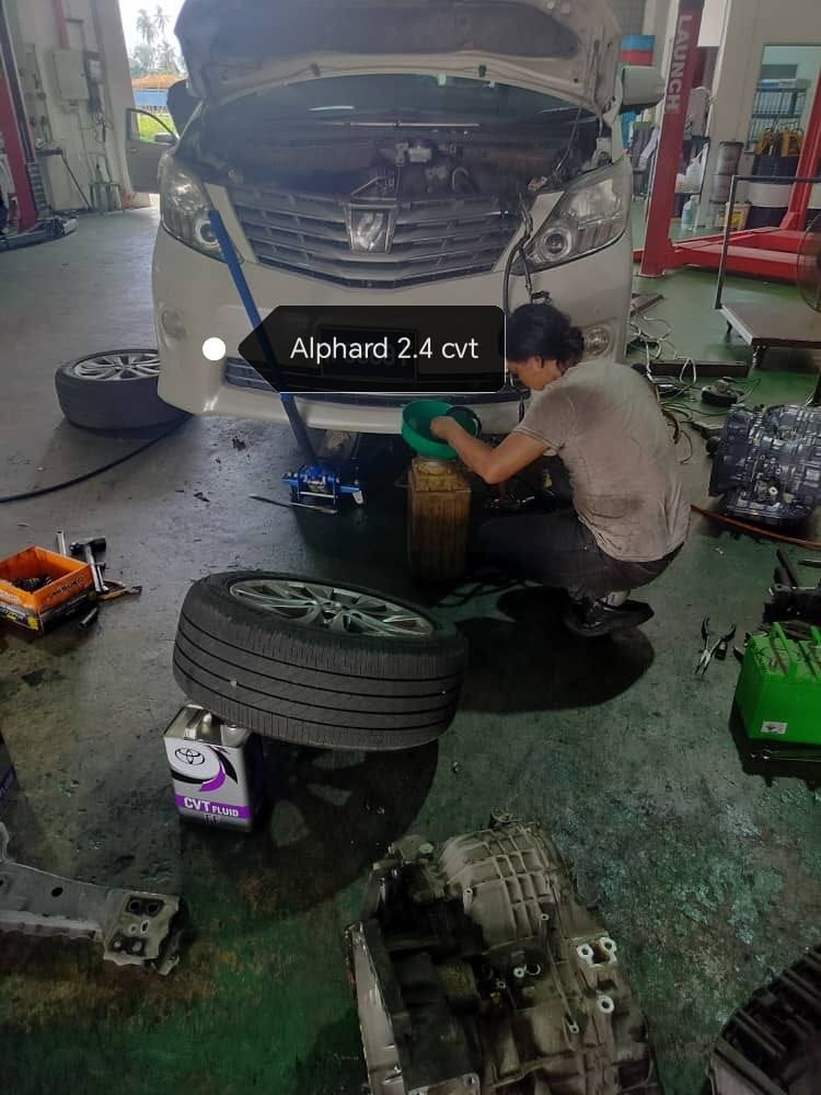 Toyota Alphard 2.4 cvt Gearbox Overhaul