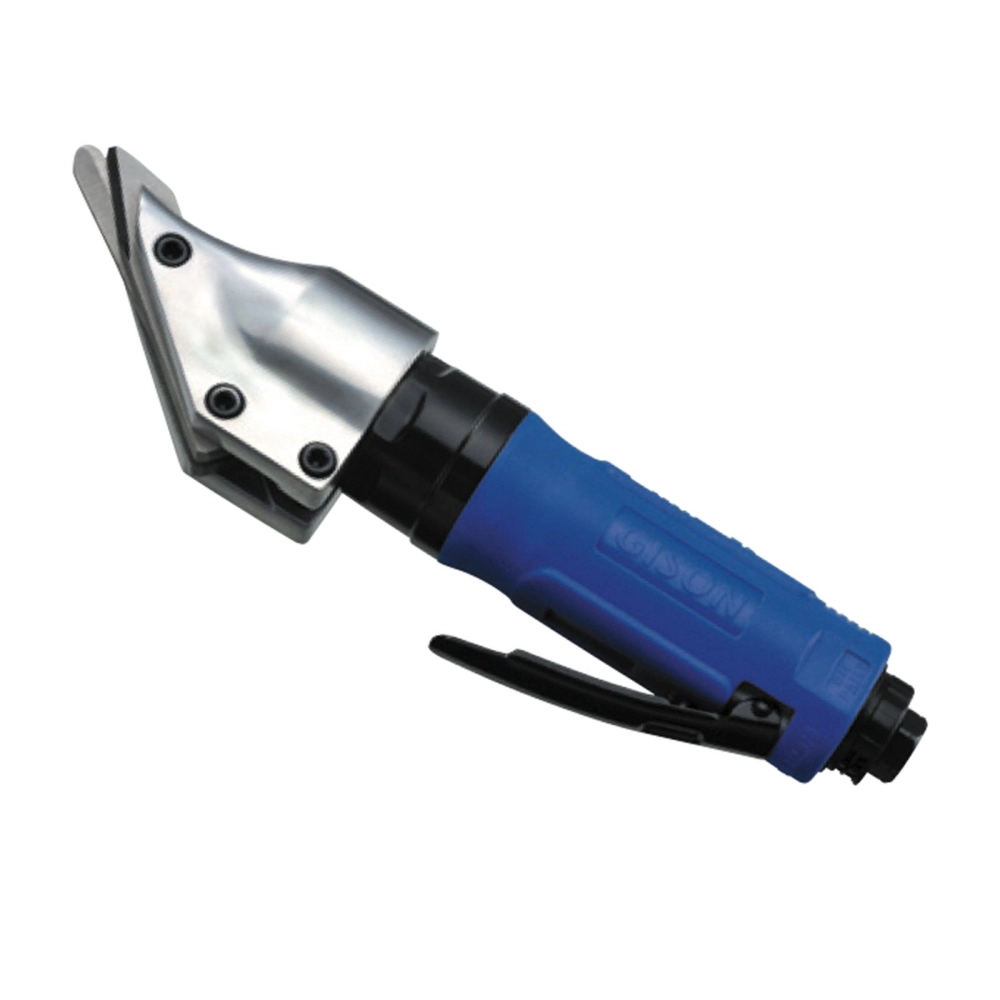 Gison GP838ST: Pneumatic Straight Metal Shear, Cutting Steel: 1.2mm, Cutting Aluminium: 1.6mm, 1kg