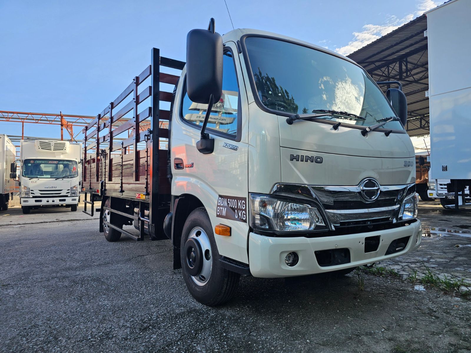 2026 HINO 300SERIES XZU600 EURO5 WOODEN CARGO BDM5000KG 1TON LORRY