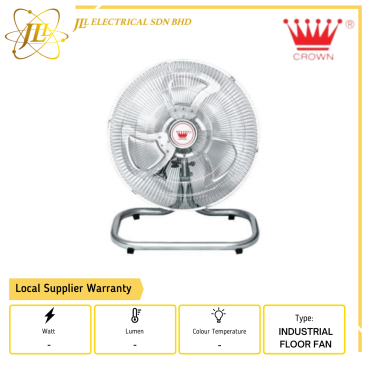 CROWN FE40-2/FE45-2 240V 3 BLADE INDUSTRIAL FLOOR FAN [16''/18'']