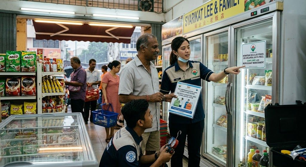refrigeration safety environmental law Malaysia DOE