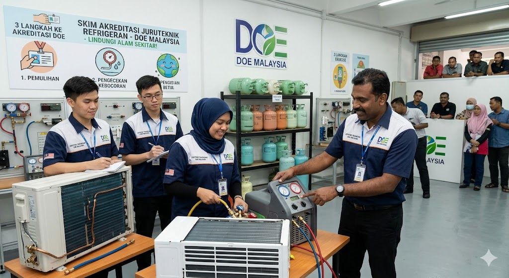 refrigerant technician accreditation Malaysia