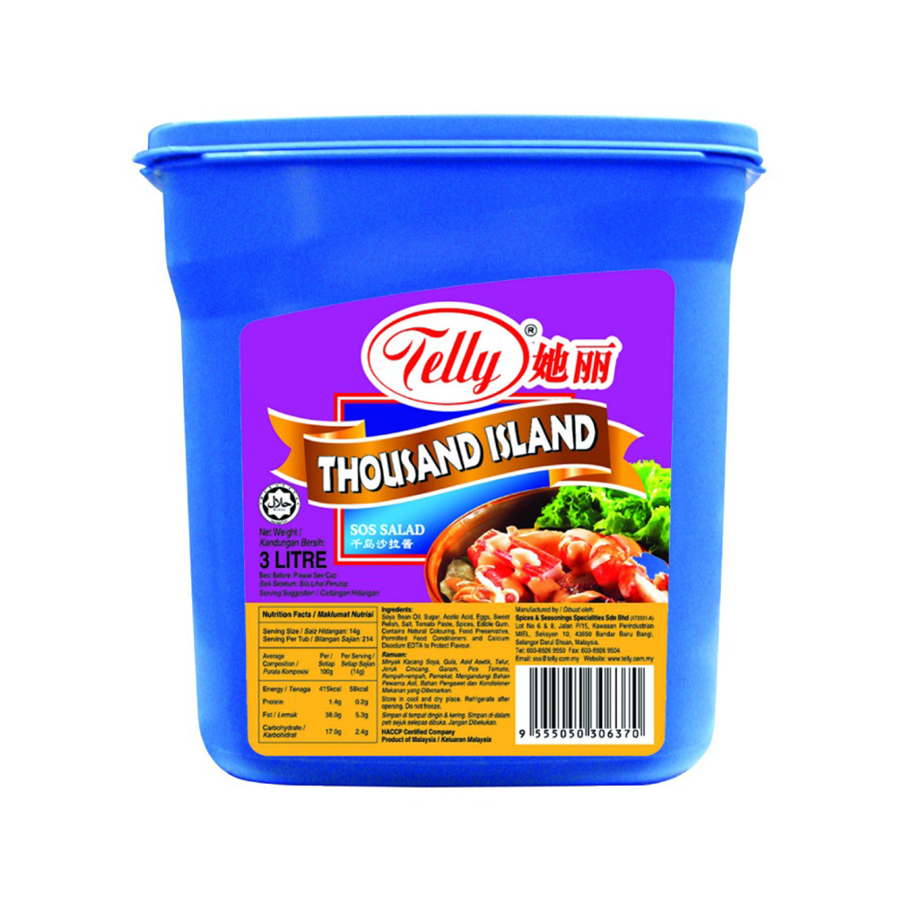 Telly Thousand Island Sos Salad
