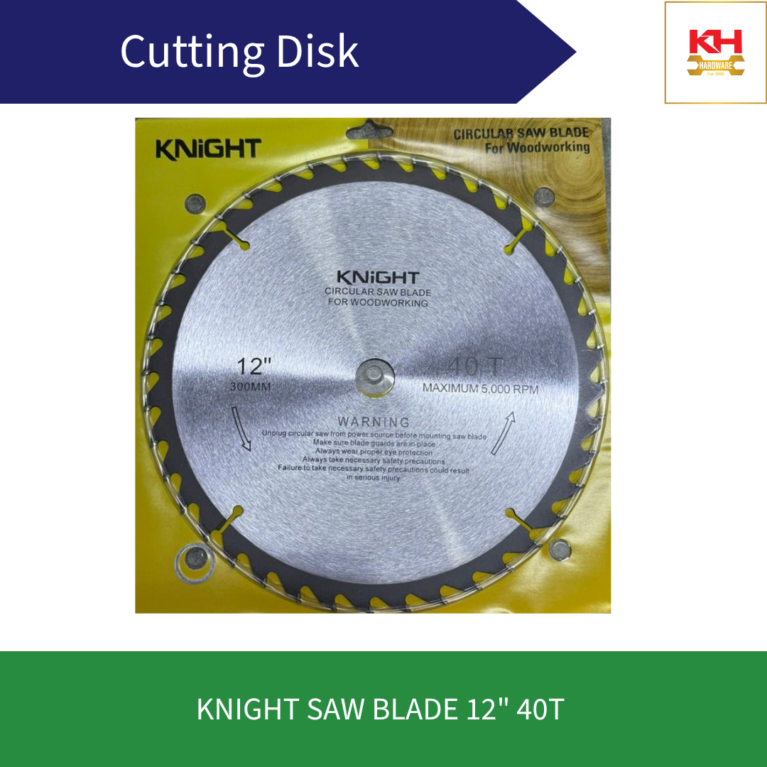 KNIGHT Saw Blade 12" 40T