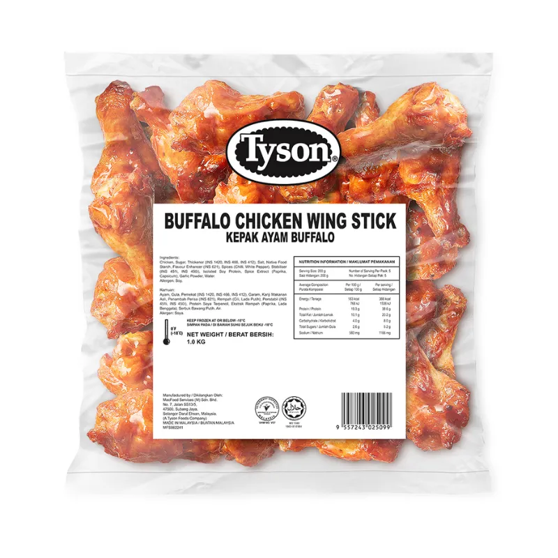 TYSON BUFFALO WING STICK (10BAGS X 1000G)