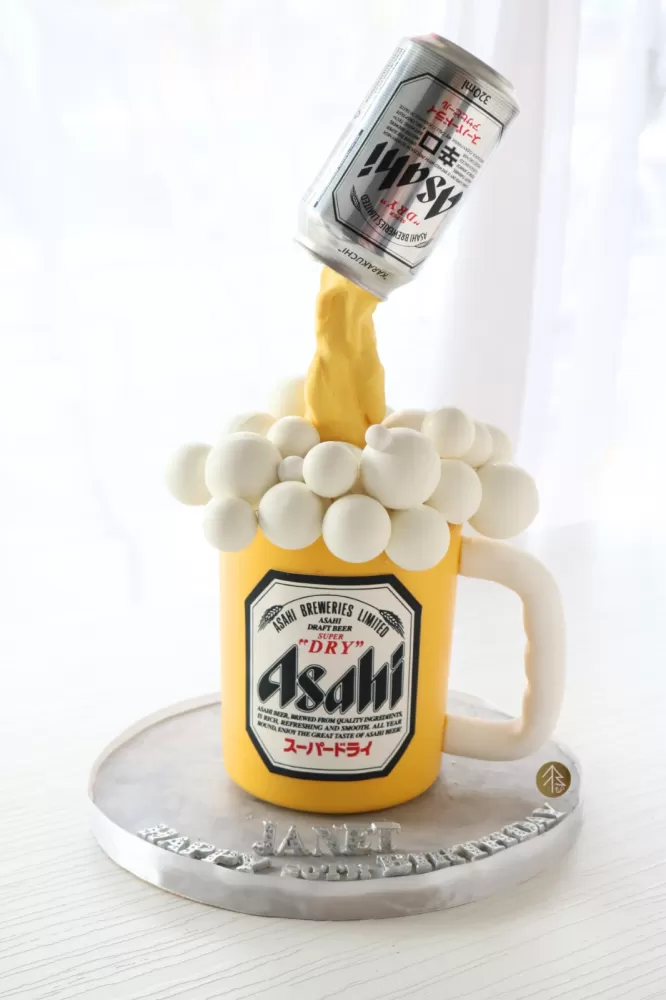 Asahi Beer Cake
