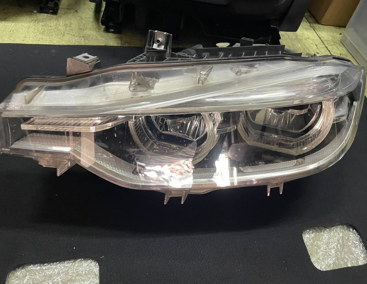 BMW F30 318i 320i 328i 3 series LCI Full Adaptive LED Left Side Headlamp Headlights 7498947-01 - Used Parts