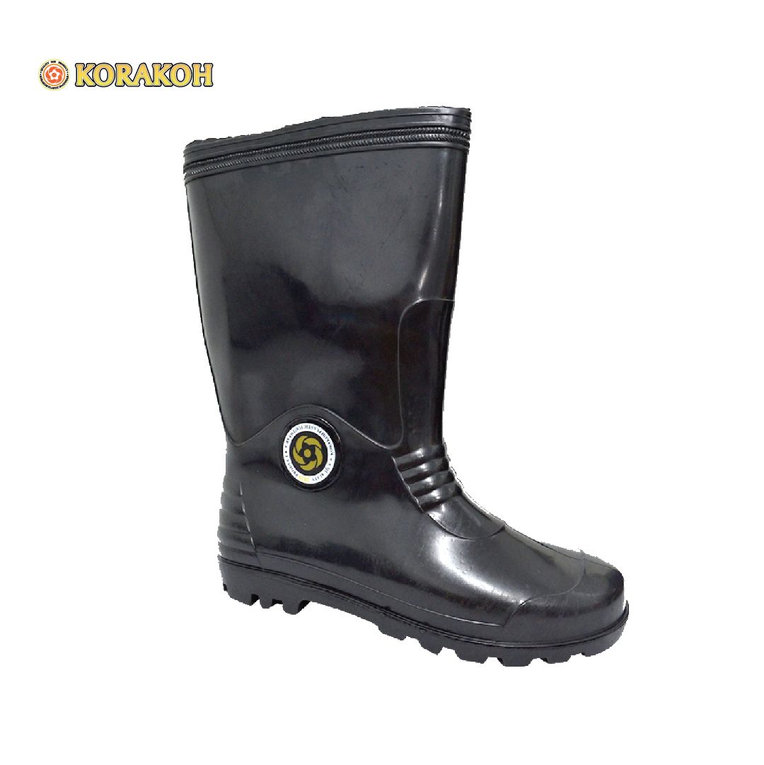 HIGH CUT PULL ON WATER BOOT (R 6000-BK) (N.T / SS.A)