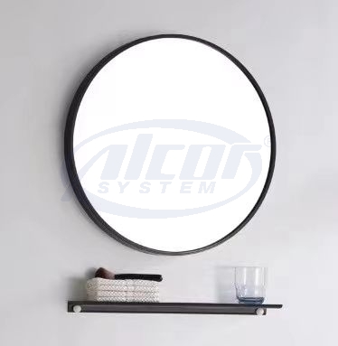 Mirror & Shelf Set #MR-J07-50-BL/GD