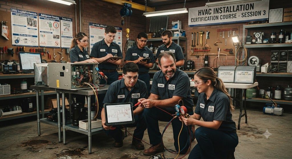 HVAC installation certification course