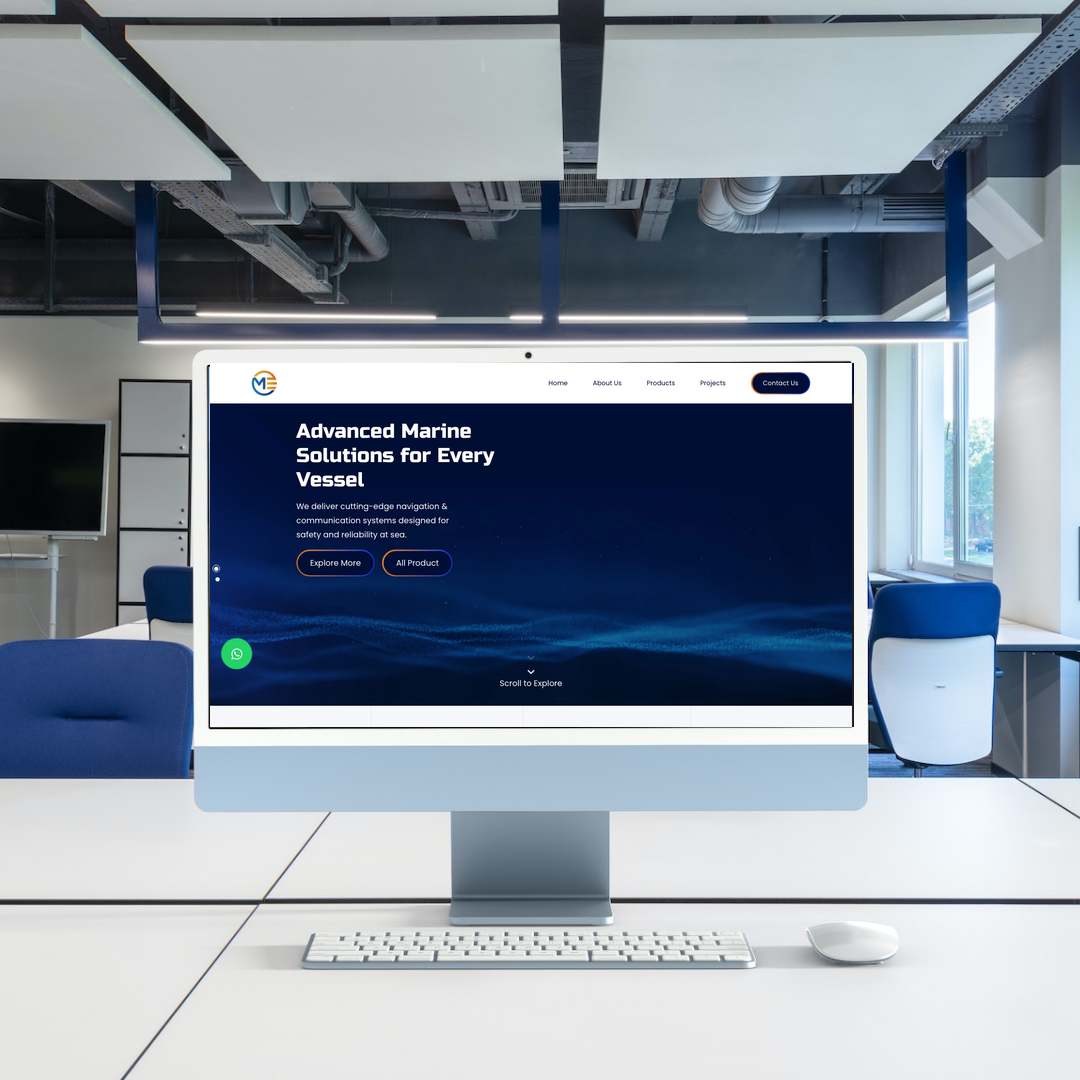 Marine Electronic System Specialist Rompin Website Design & SEO | Pahang