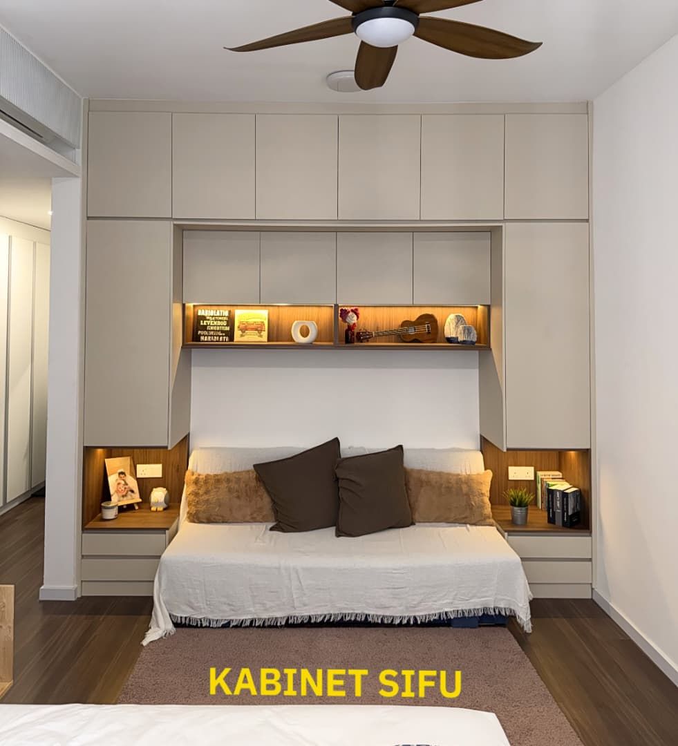 Vertu Resort - Custom Bedhead Storage Cabinet project | Aspen Vision City Batu Kawan