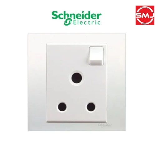 Schneider KB15/15 Vivace 15A 250V 1 Gang Switched Socket 