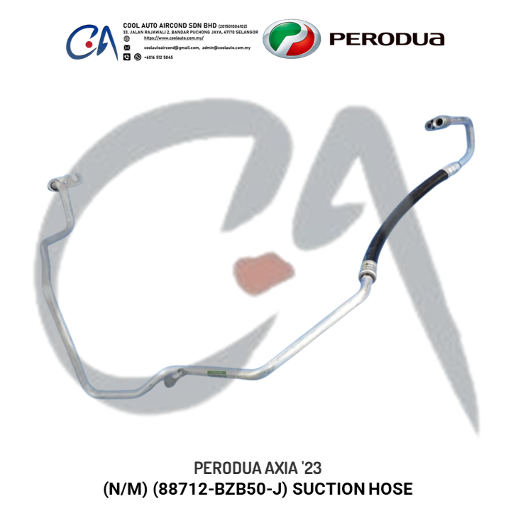 PERODUA AXIA '23 (N/M) (88712-BZB50-J) SUCTION HOSE