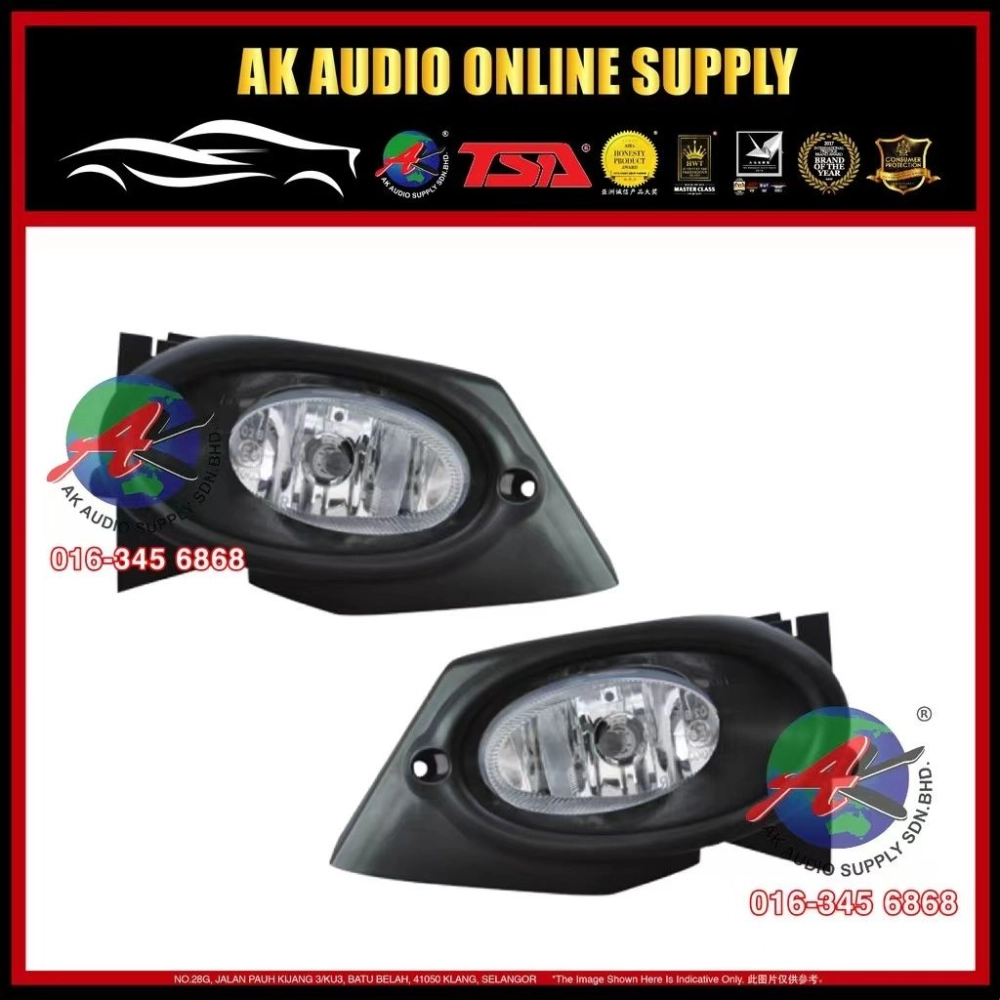 Honda Jazz 2008 2009 2010 fog lamp Spotlight full set HD-055 - A12255