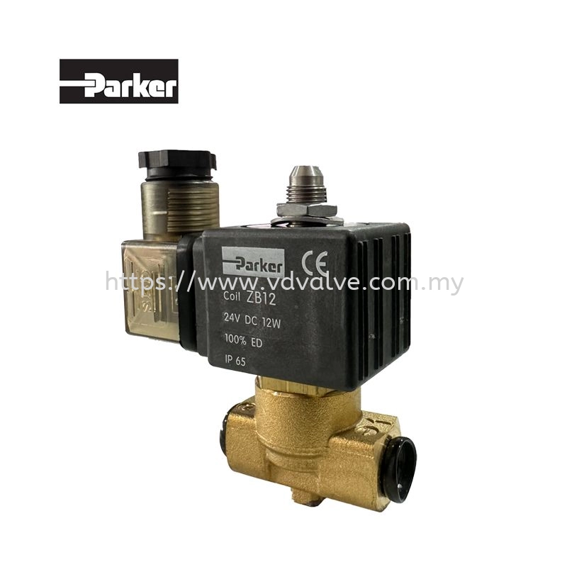 Parker PM139FV 3-Way Solenoid Valve Universal 1/4" | Reliable Solenoid Valve Malaysia