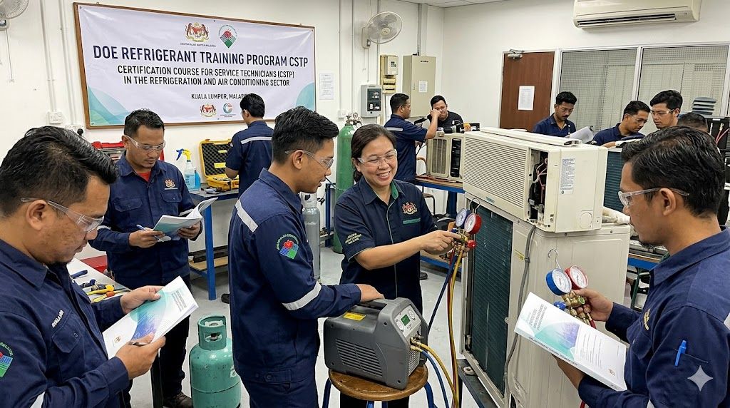 DOE refrigerant training program CSTP