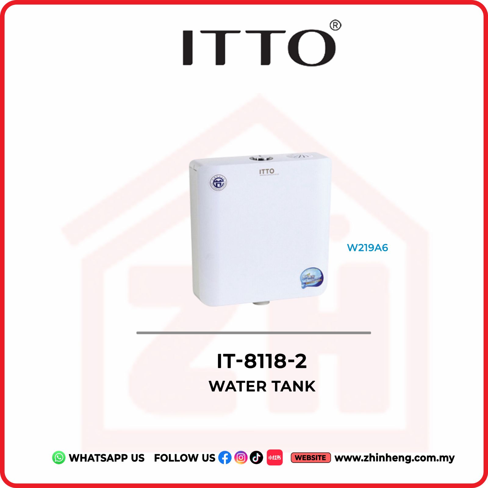 ITTO Water Tank  IT-8118-2