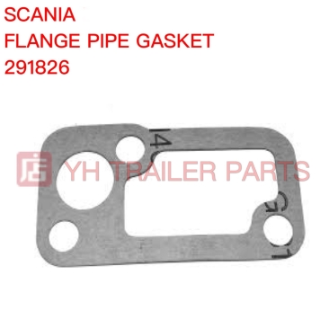 ENGINE FLANGE PIPE , GASKET