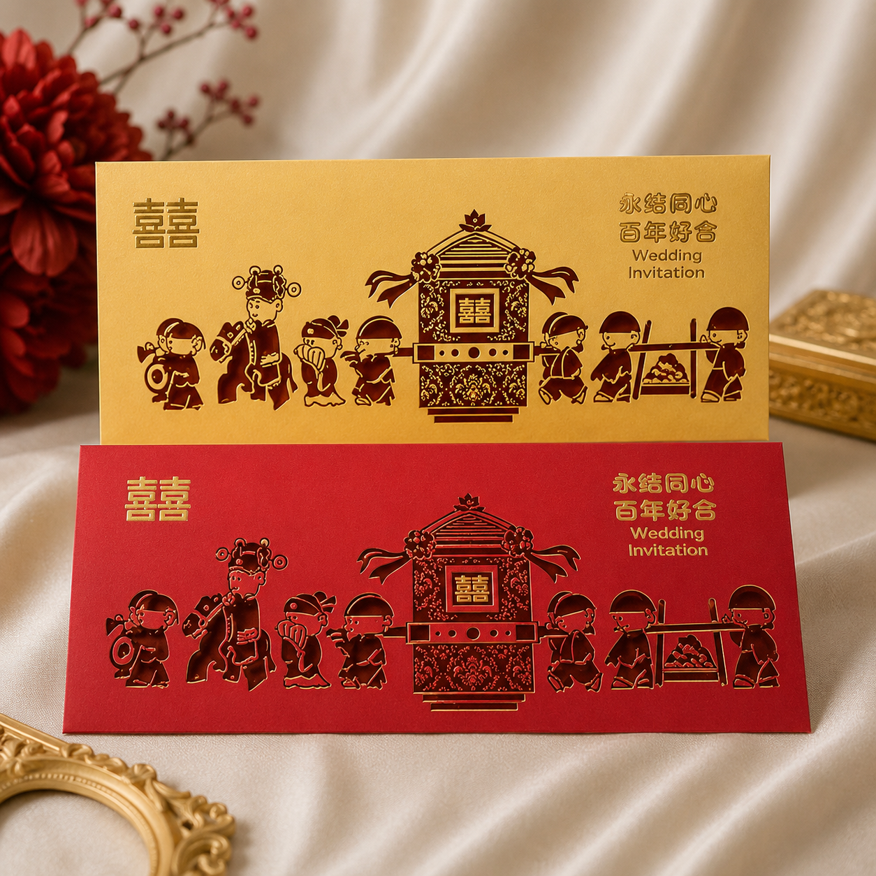 Wedding Invitation Card Printing | Elegant Custom Wedding Invitations