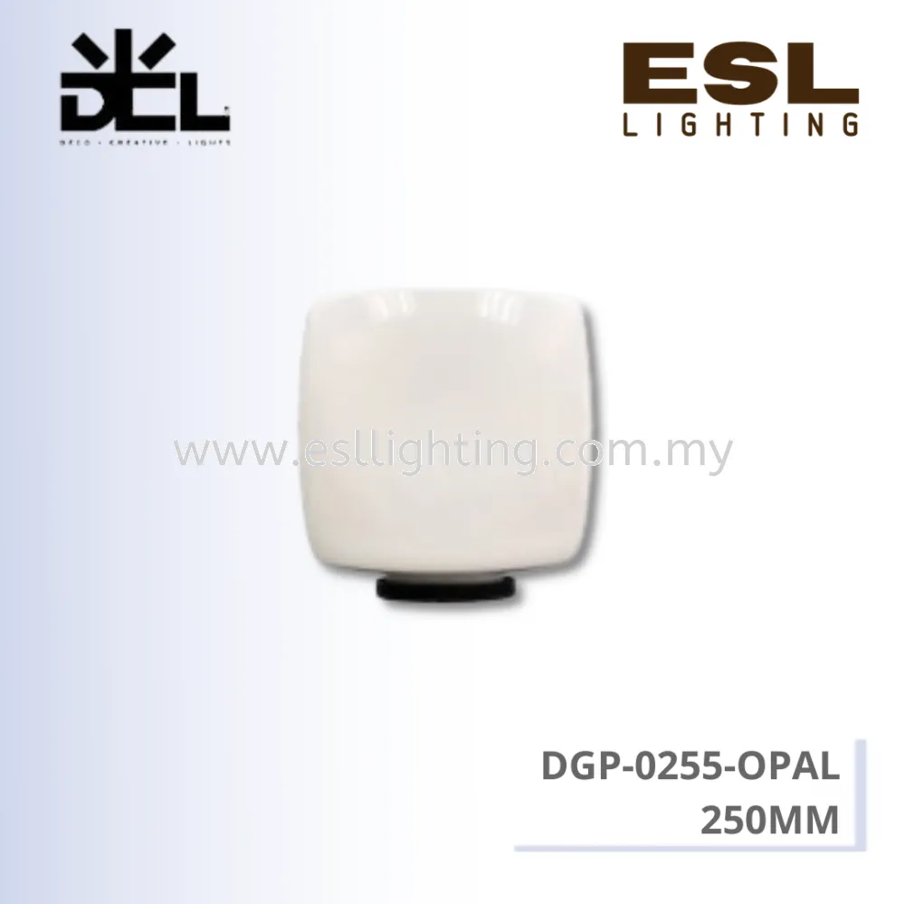 DCL OUTDOOR LIGHT DGP-025S-OPAL (250MM)