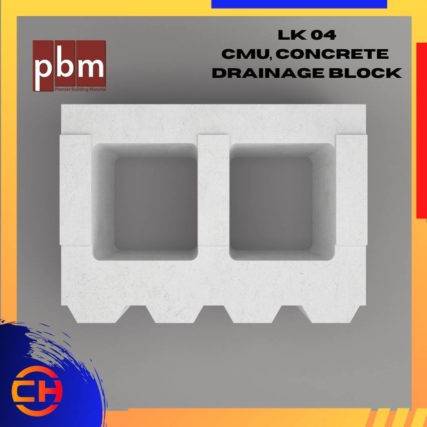 CONCRETE DRAINAGE BLOCK LK 04