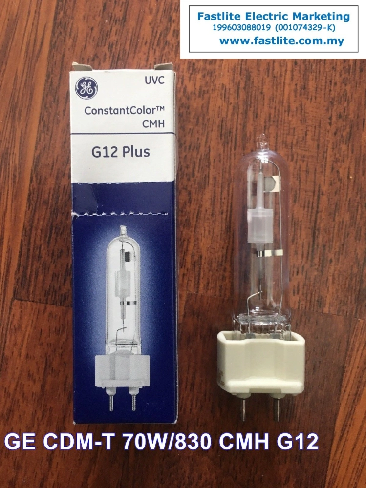 GE CMH70/T/UVC/U/830/G12 20005 G12 Metal Halide tube (made in Hungary)