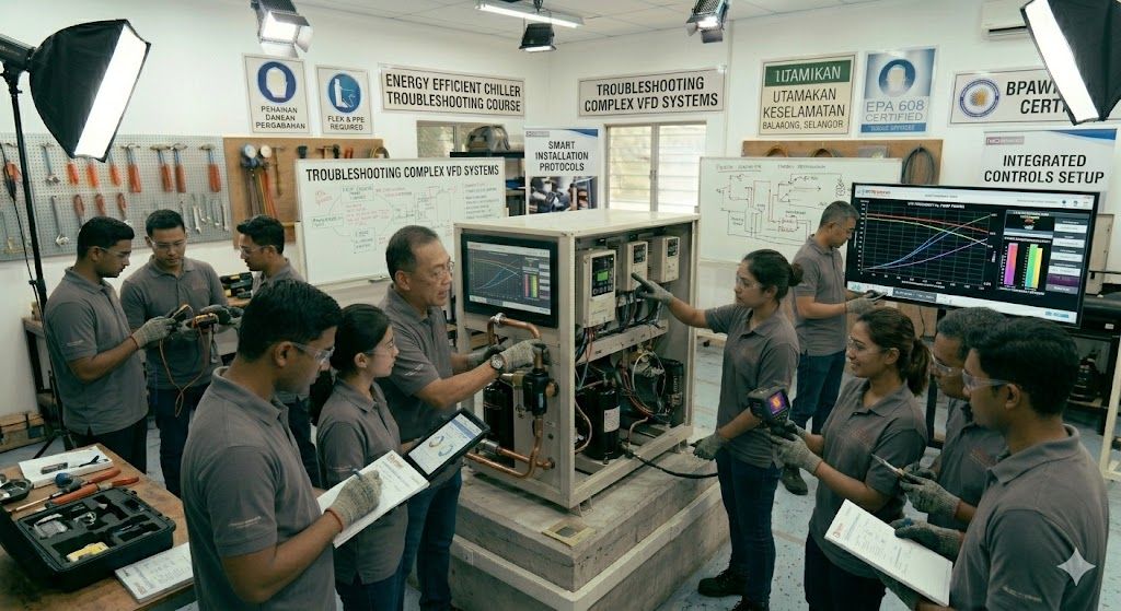Learn energy efficient chiller systems