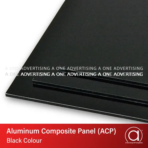 Aluminium Composite Panel (ACP) - Black