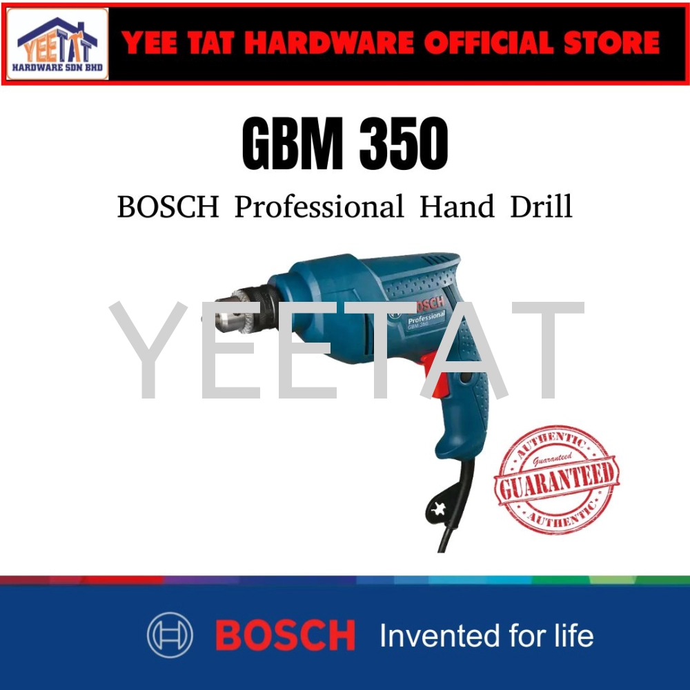 [ BOSCH ] GBM 350 PROFESSIONAL HAND DRILL