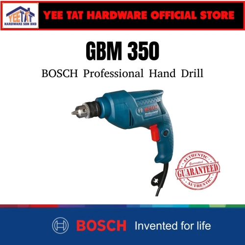 [ BOSCH ] GBM 350 PROFESSIONAL HAND DRILL - YEE TAT HARDWARE SDN BHD