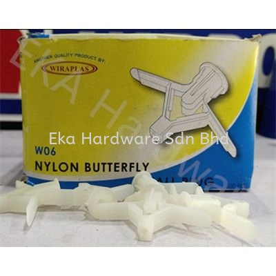 Nylon Butterfly Wall Plug