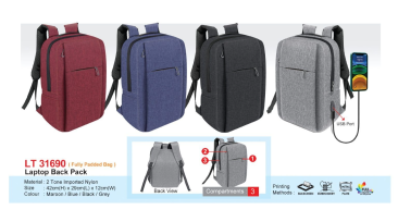 Laptop Backpack/LT31690