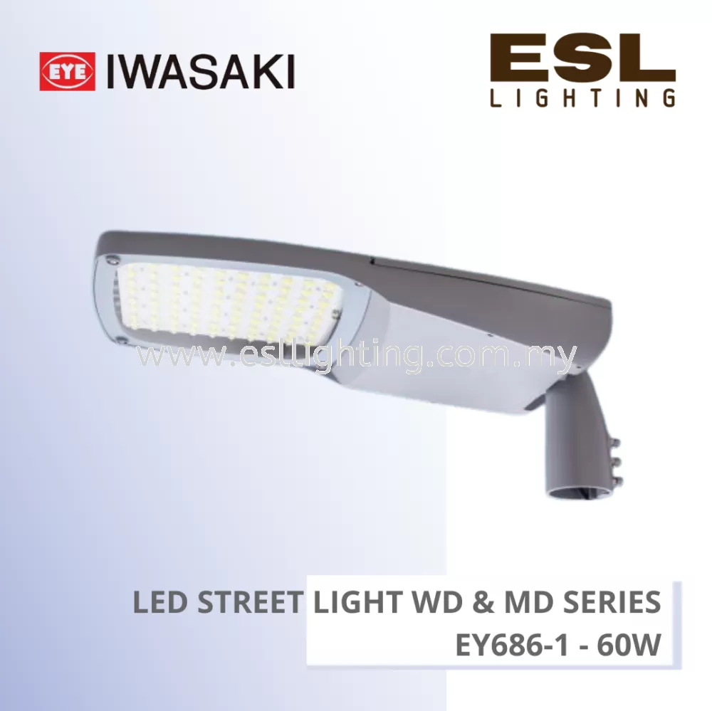 EYE IWASAKI LED Street Light WD & MD Series 60W -  EY686-1 [SIRIM]