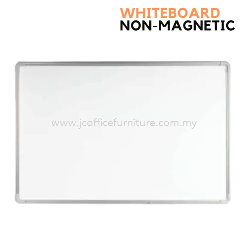 Aluminium Frame Non-Magnetic Whiteboard