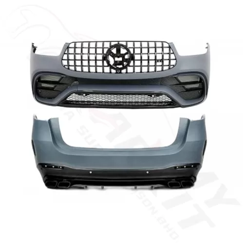 MERCEDES BENZ GLE SUV W167 2020 – present CONVERSION GLE63 BODY KIT BUMPER
