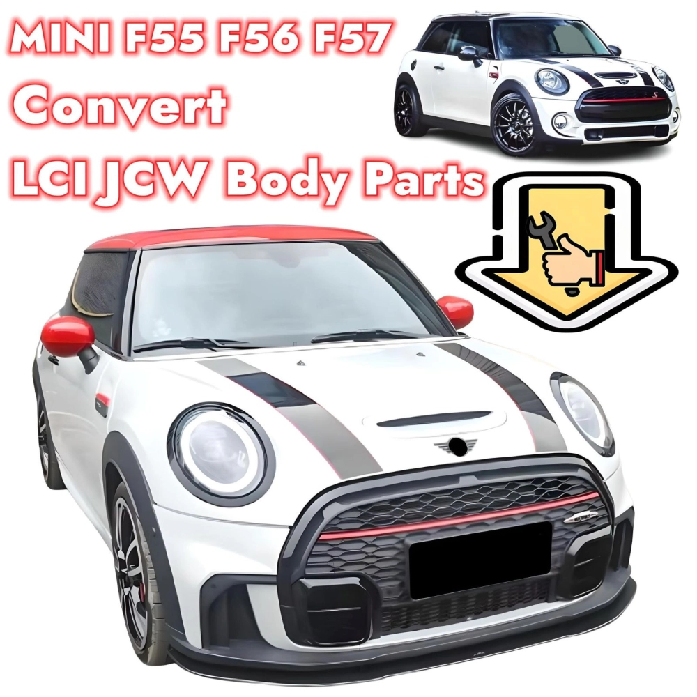 MINI COOPER F56 F57 3 DOOR 2015 – 2020 CONVERT SECOND FACELIFT JCW ...