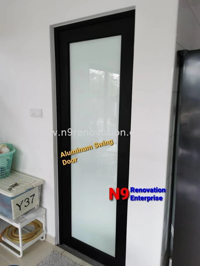 Pintu Buaian Aloi Aluminium 3