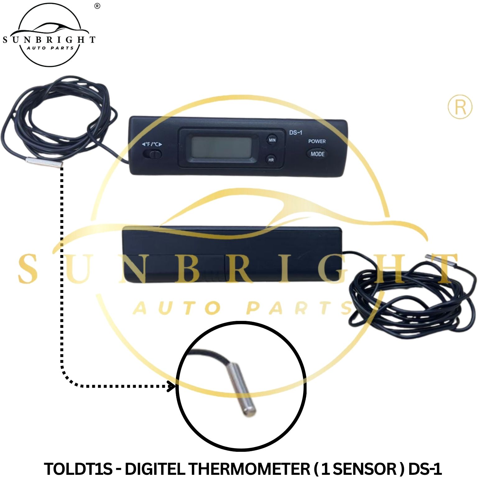 TOLDT1S - DIGITEL THERMOMETER ( 1 SENSOR ) DS-1