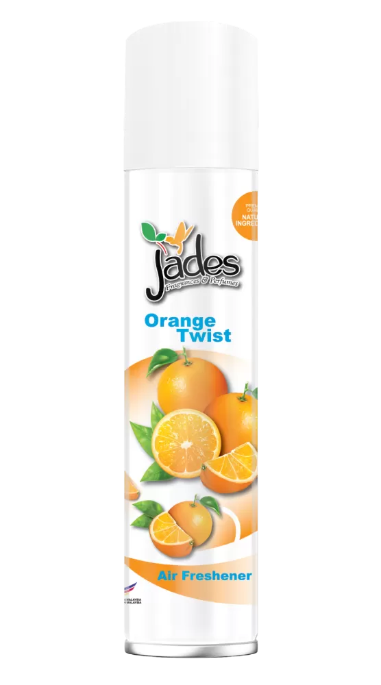 Jades Aroma Spray 300ml - Orange Twist (Air Freshener Room) 