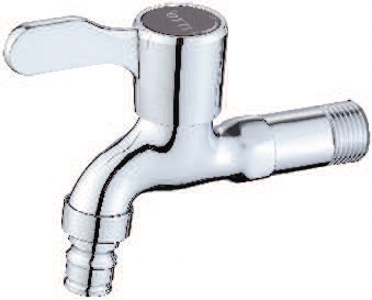 IT-013-L Chrome Wall Hose Bib Tap – Durable Outdoor Bib Tap with Sleek Chrome Finish | High-Quality Water Tap for Home & Garden
