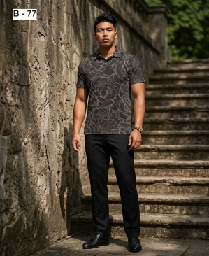 Custom Batik Sublimation T-Shirt