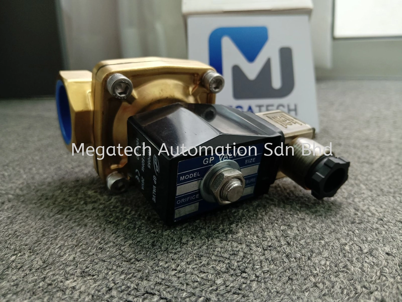 GP VALVE GPW-25, 2/2WAY BRASS, 1
