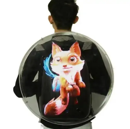 3D Holographic Fan Backpack