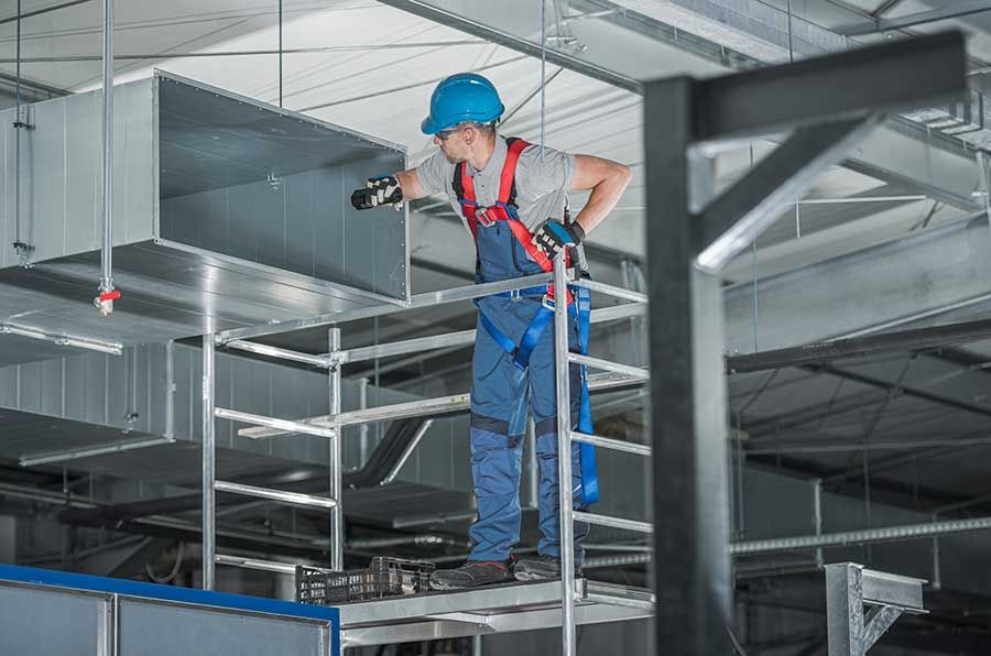Fire-Rated Basement Exhaust Ductwork