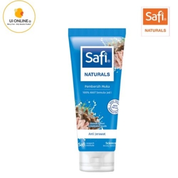 SAFI NATURALS PEMBERSIH WAJAH - GAMAT 50g/100g