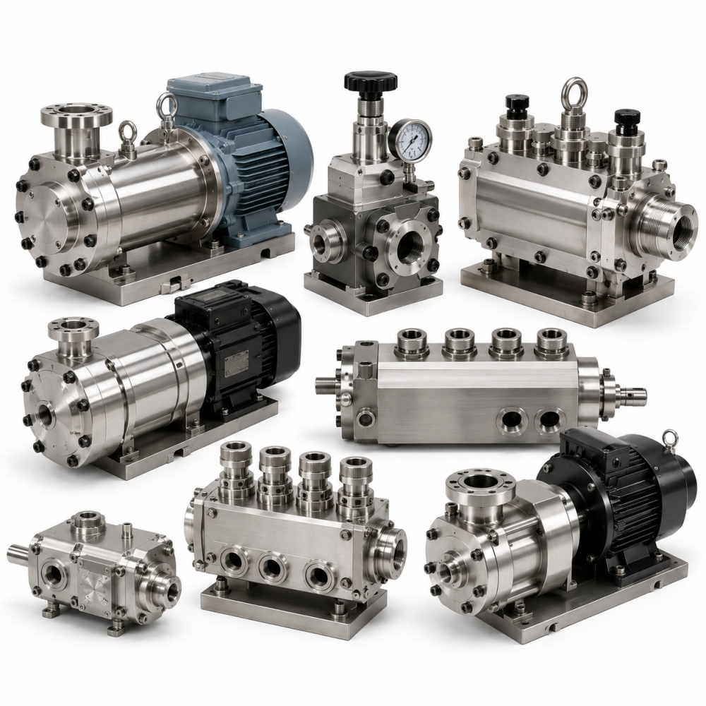 Gravure Printing Systems Ink pumps