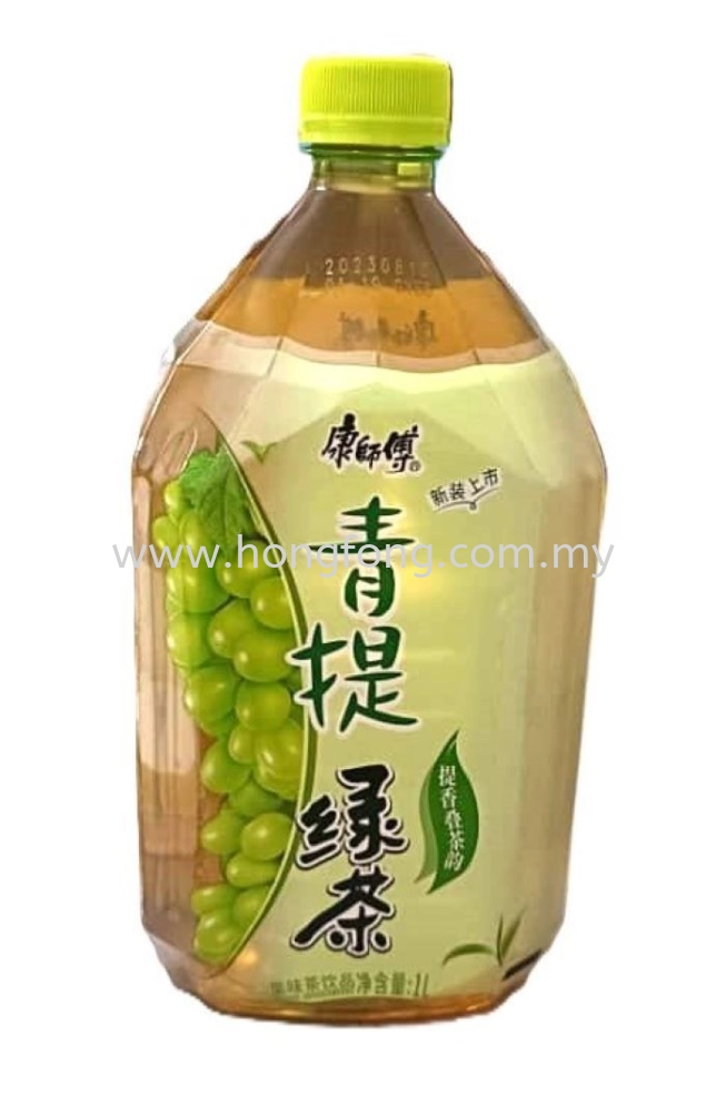 KANG SHI FU 1L-MUSCAT GREEN TEA康师傅 青提绿茶(12*1L)