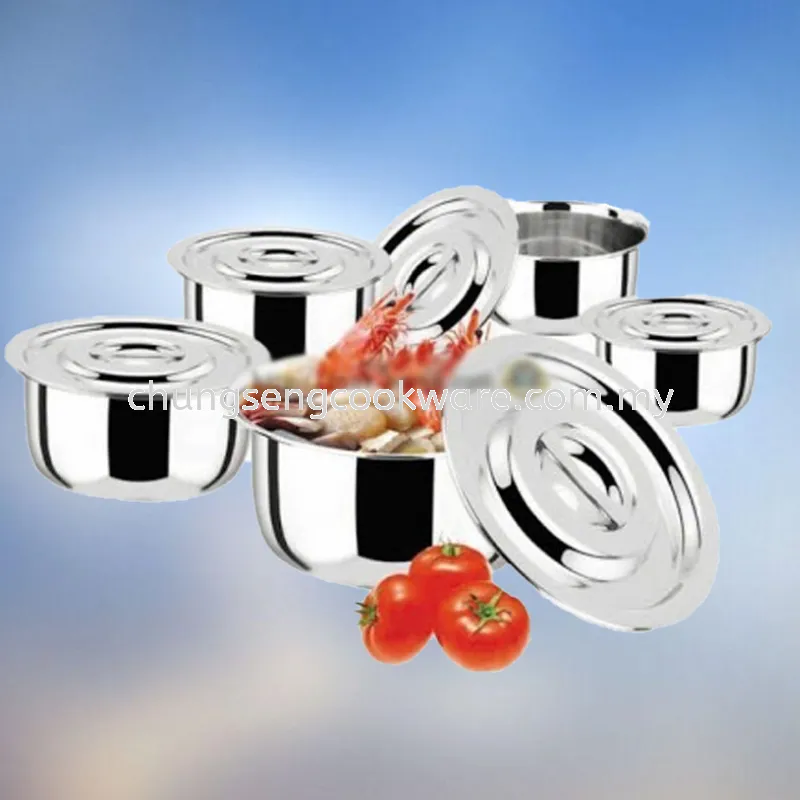 Stainless Steel Indian Pot