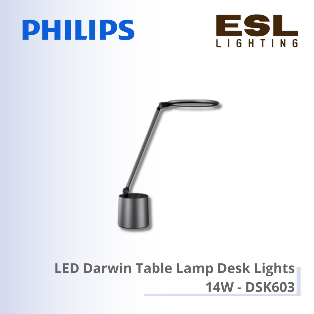 Philips LED Darwin Table Lamp Desk Light 14W - DSK603